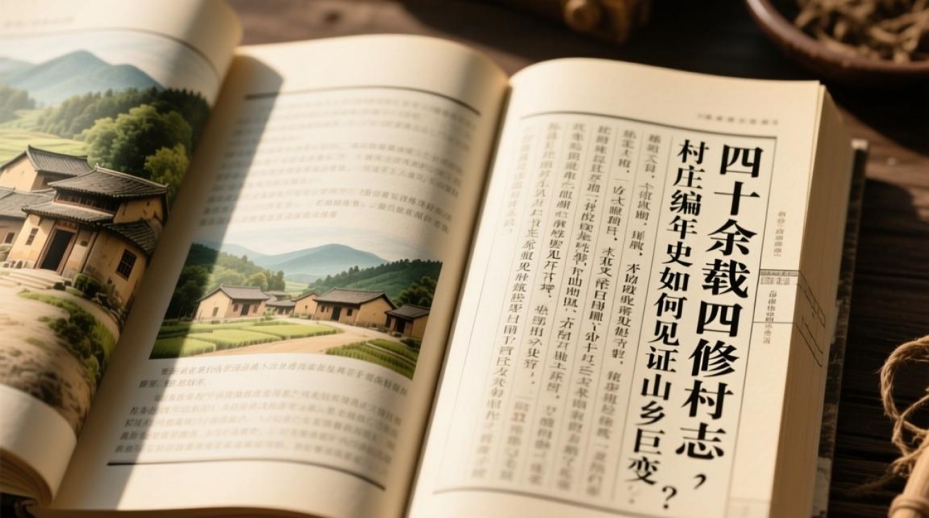 四十余载四修村志,村庄编年史如何见证山乡巨变? 四十余载四修村志,村庄编年史如何见证山乡巨变?