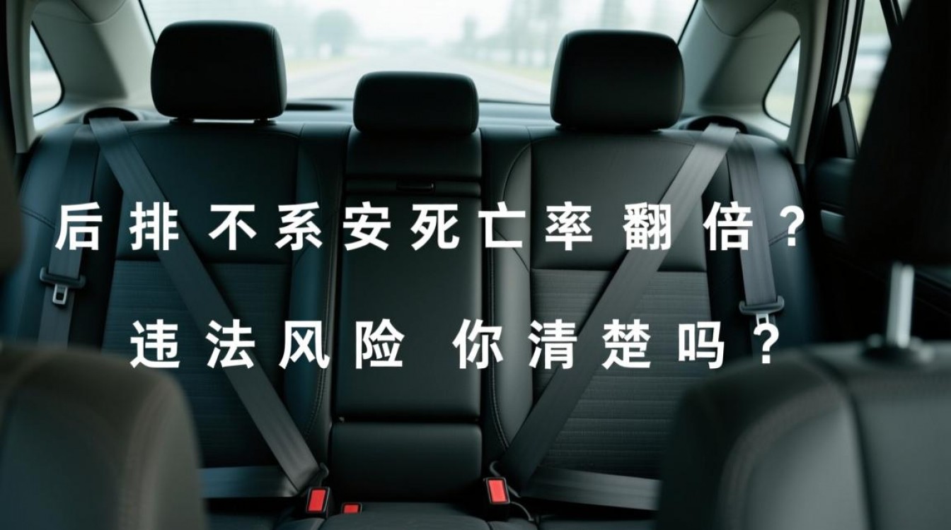 后排不系安全带死亡率翻倍?违法风险你清楚吗? 后排不系安全带死亡率翻倍?违法风险你清楚吗?