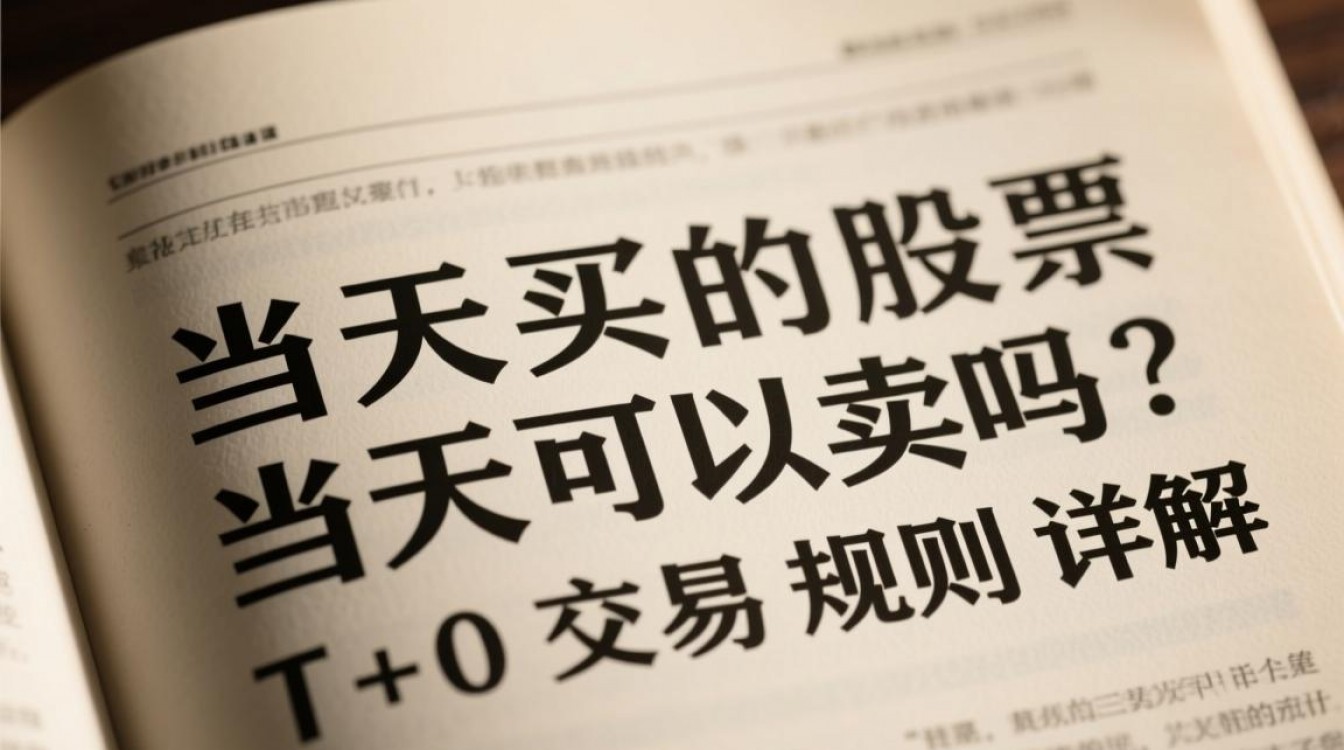 当天买的股票当天可以卖吗?T+0交易规则详解 当天买的股票当天可以卖吗?T+0交易规则详解