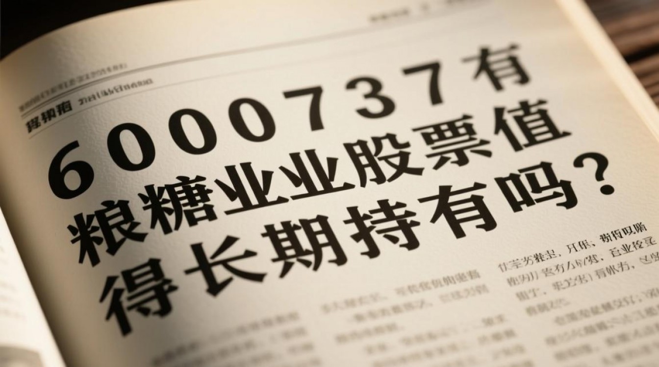 600737中粮糖业股票值得长期持有吗? 600737中粮糖业股票值得长期持有吗?