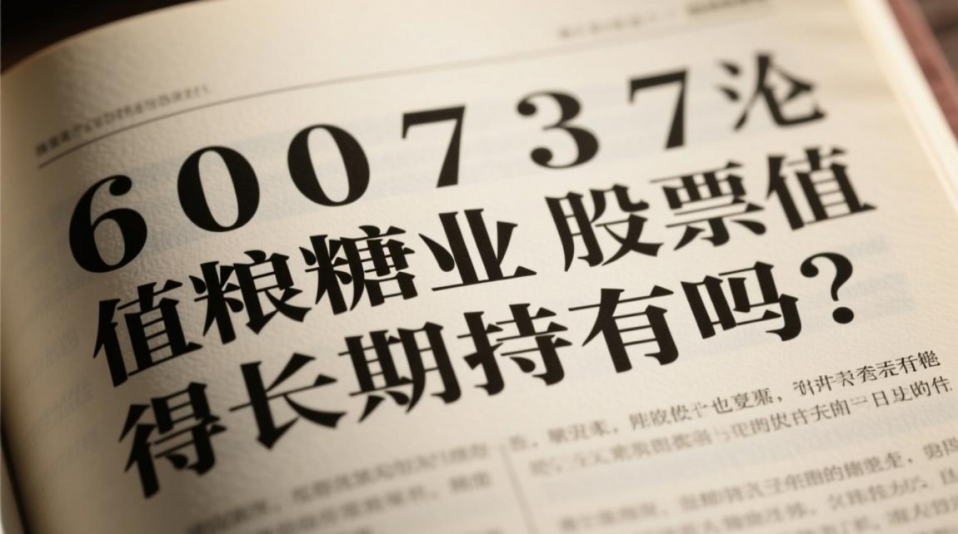 600737中粮糖业股票值得长期持有吗? 600737中粮糖业股票值得长期持有吗?