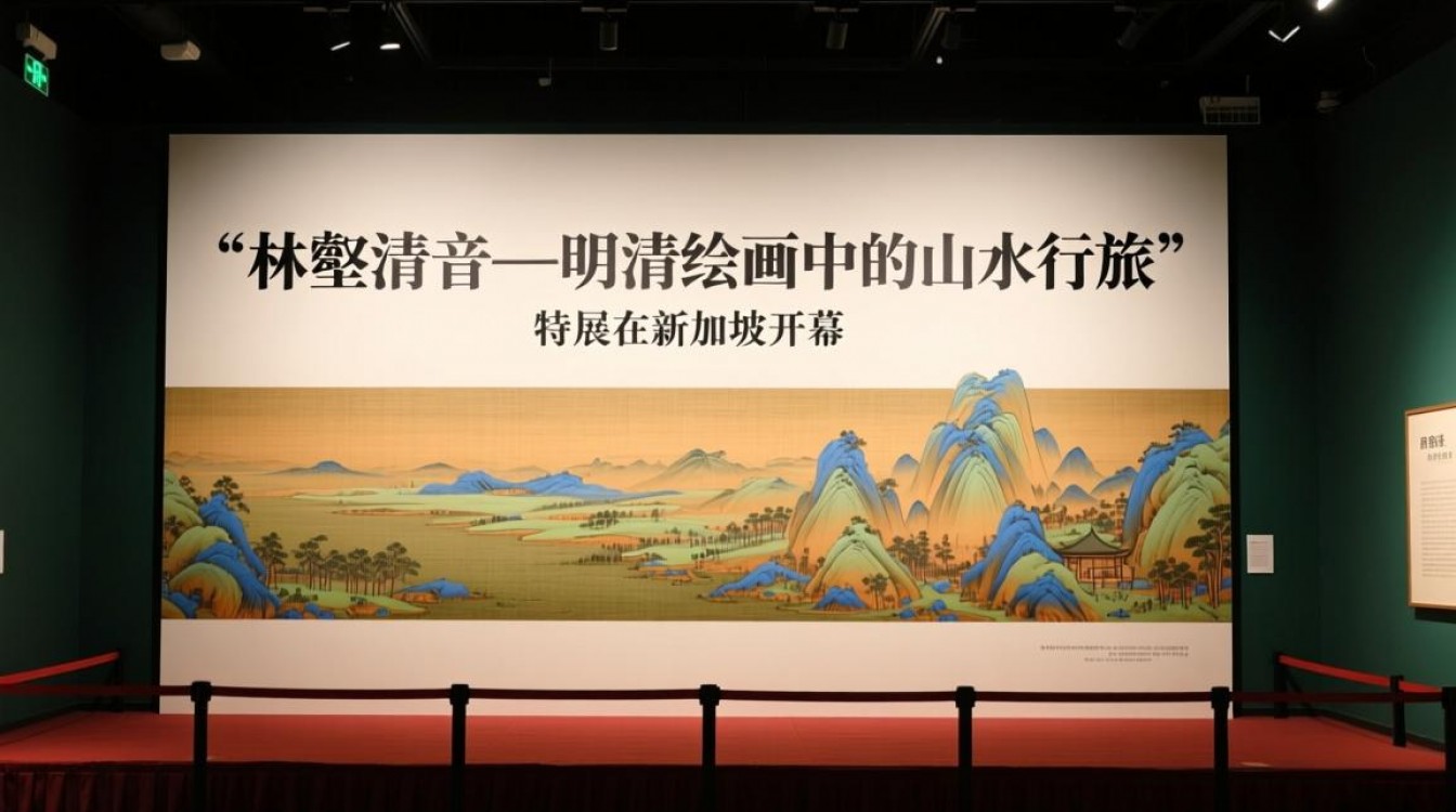“林壑清音—明清绘画中的山水行旅”特展在新加坡开幕 “林壑清音—明清绘画中的山水行旅”特展在新加坡开幕